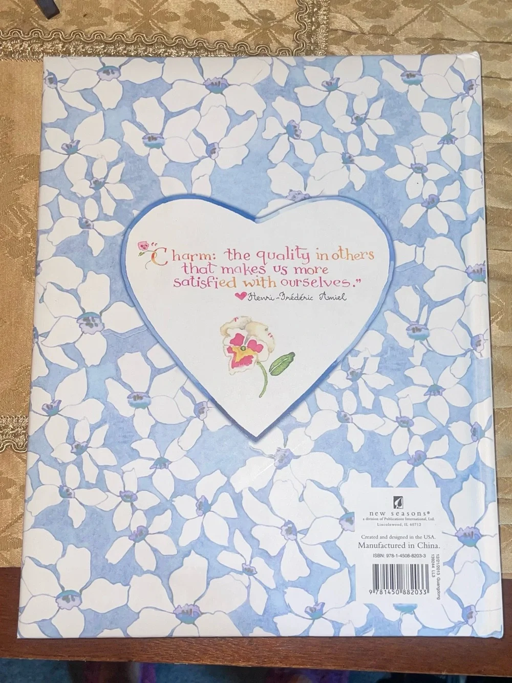 “My Story” by Susan Branch Heartfelt Keepsake Memory Book.